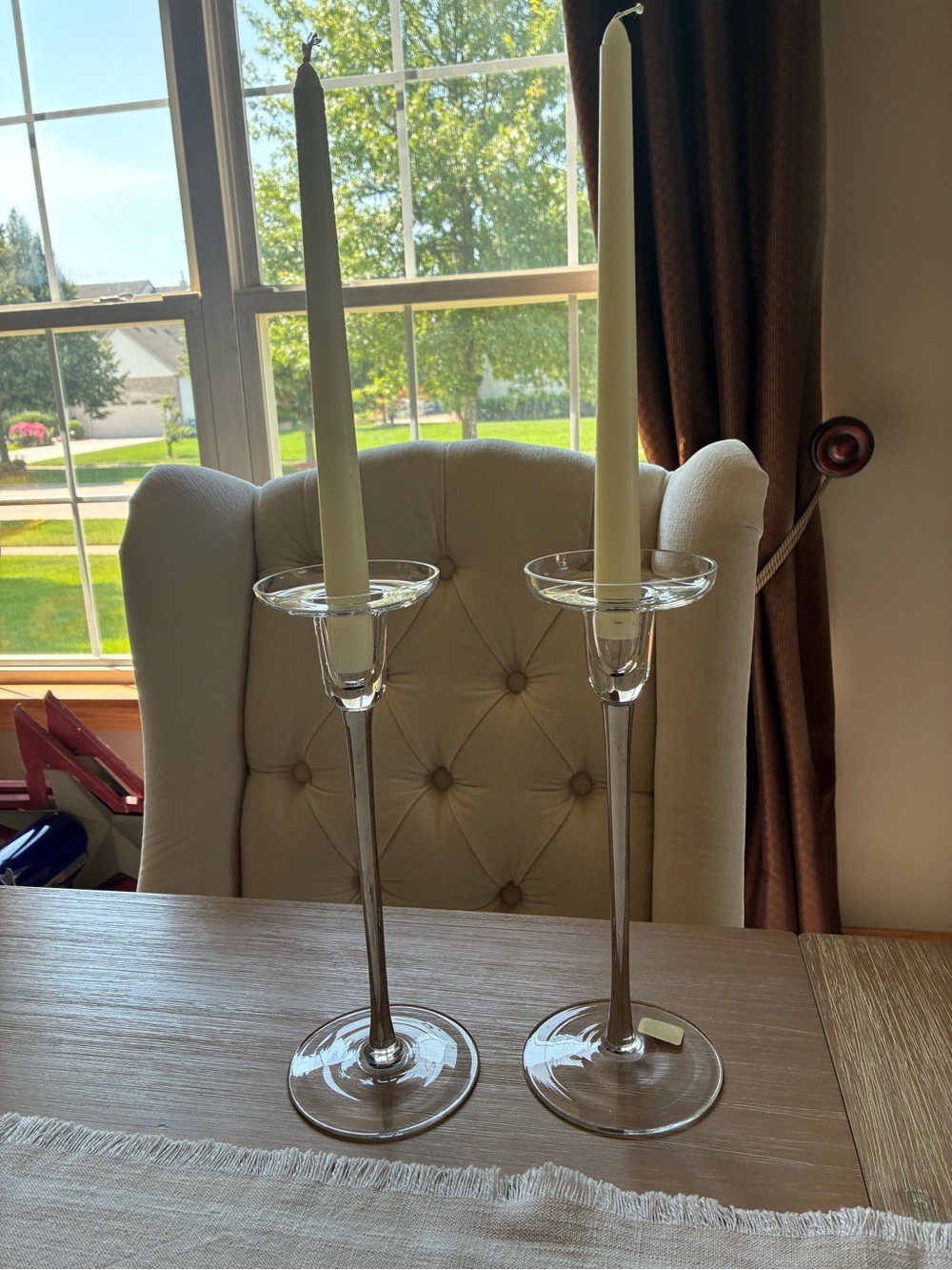 NEW CRATE & BARREL RHAPSODY CANDLESTICKS!  RARE! 🕯️🕯️🕯️🕯️🕯️
